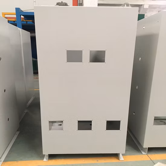 Boîtier en aluminium fait sur commande de cas de fabrication en métal de produits de tôle
