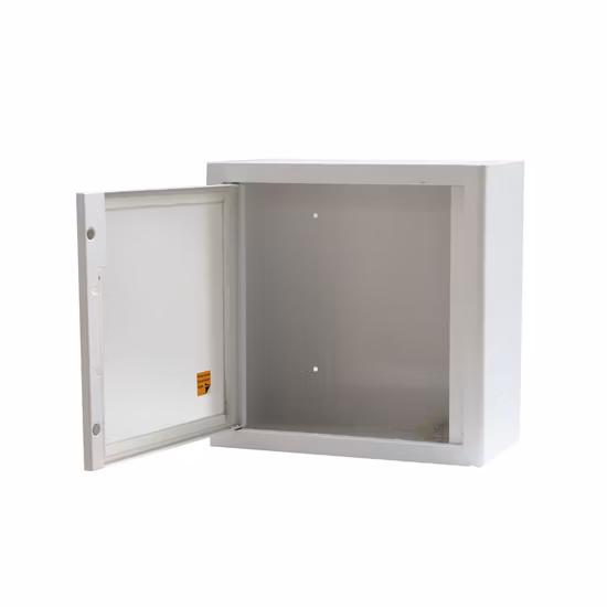 Vitrine en tôle personnalisée